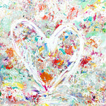 New Heart - 36x36 Original Painting-Original Fine Art-King's Daughters Regal Lifestyle Collection