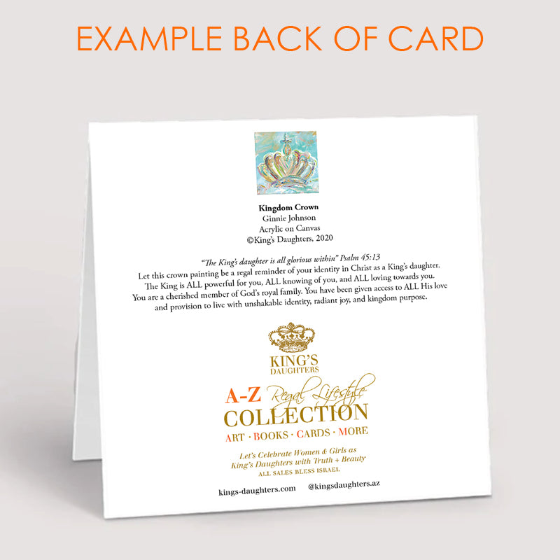 Notecard Collection: Crowns of Destiny-Notecard Collections-King's Daughters Regal Lifestyle Collection