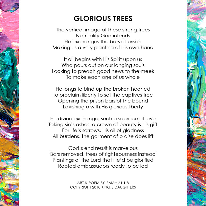 Glorious Trees • Giclee II-Giclee-King's Daughters Regal Lifestyle Collection