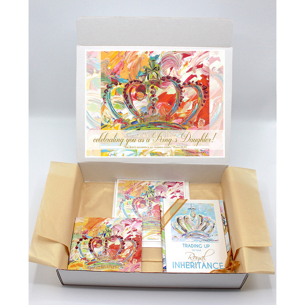 Encouragement Gift Boxes - CROWN Series (Choose Color)
