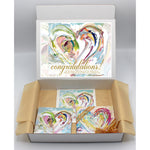 Congratulations Gift Boxes - HEART SERIES (Choose Color)