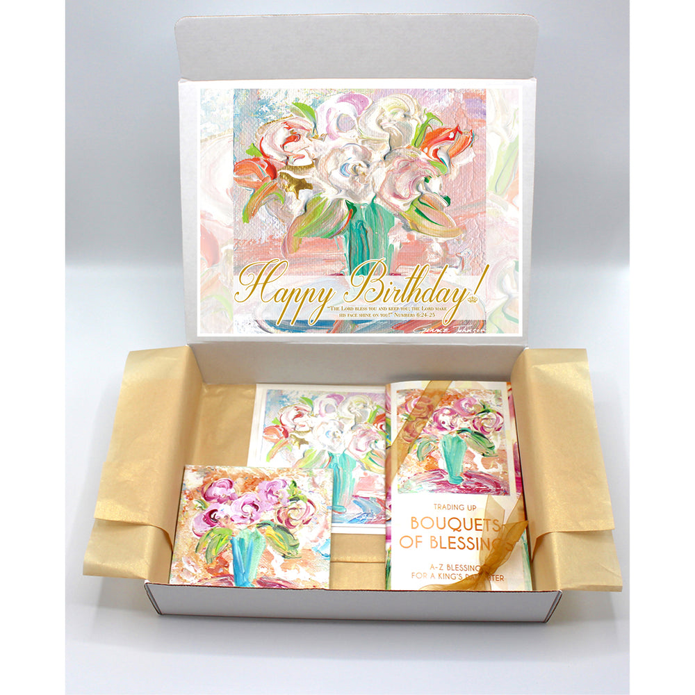 Happy Birthday Gift Boxes - BOUQUET SERIES (Choose Colors)