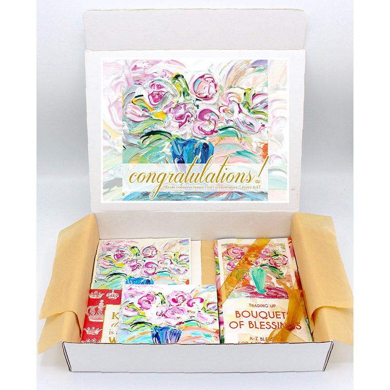 New Baby Gift Boxes - BOUQUET SERIES (Choose Colors)