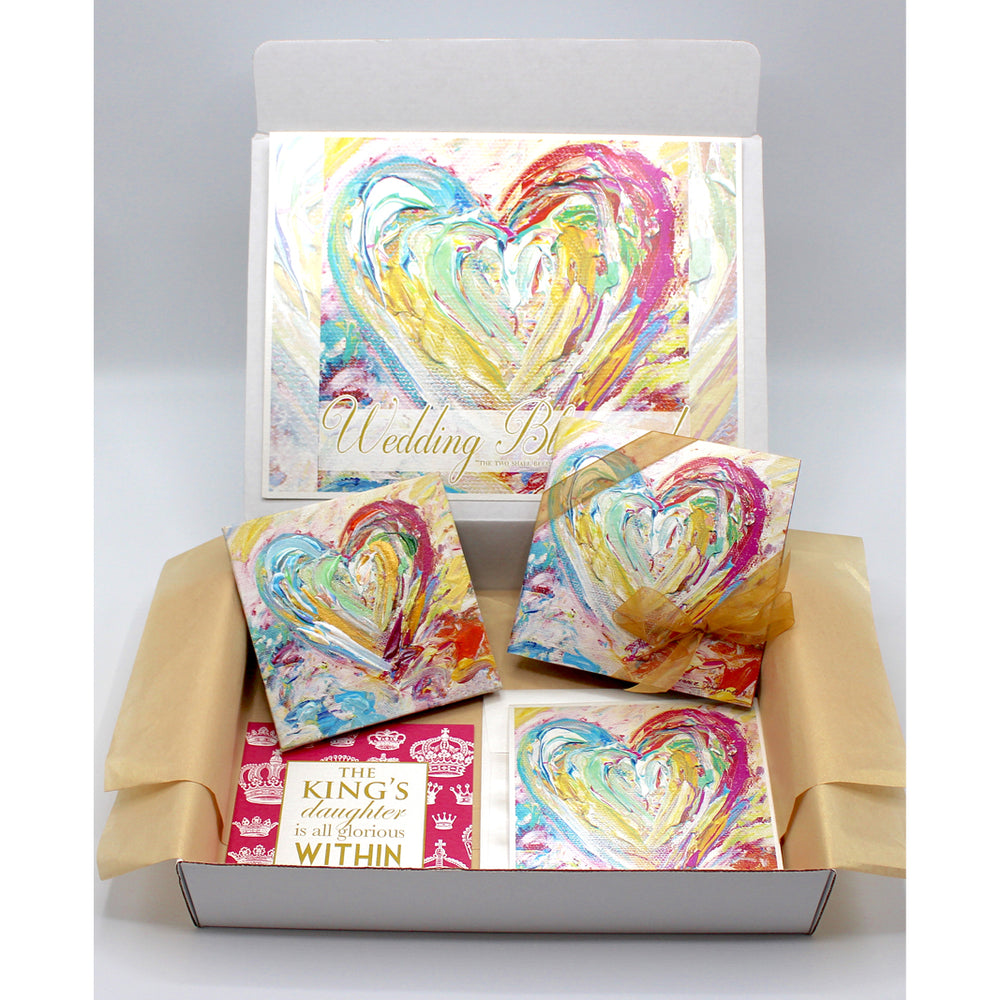 Congratulations Gift Boxes - HEART SERIES (Choose Color)