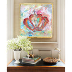 Kingdom Crown -24x24 Original Painting-Original Fine Art-King's Daughters Regal Lifestyle Collection