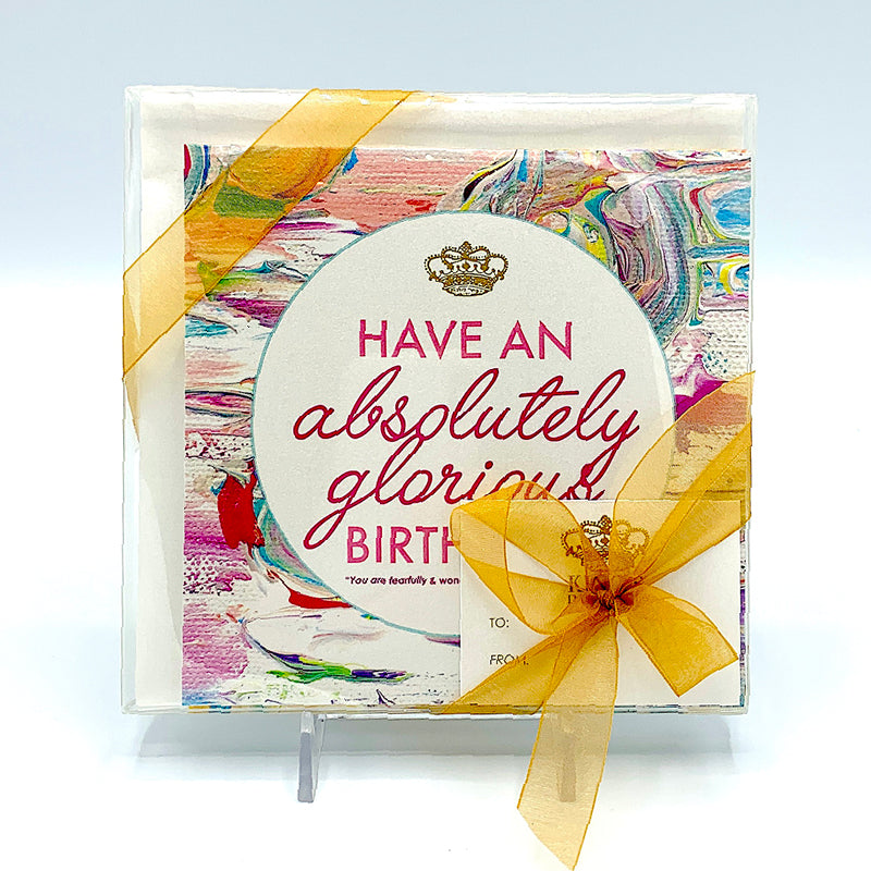 Happy Birthday Notecard Collection - Set of 8-King's Daughters Regal Lifestyle Collection