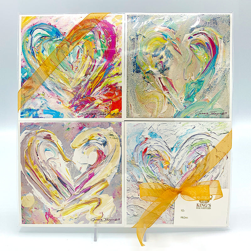 Notecard Collection : New Heart-Notecard Collections-King's Daughters Regal Lifestyle Collection