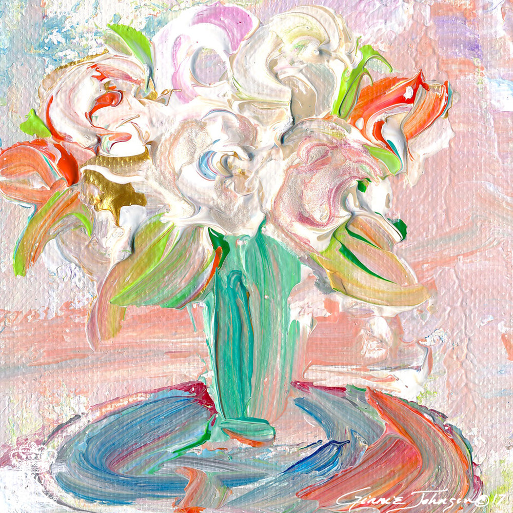 Bouquet of Blessings • Giclee VII-Giclee-King's Daughters Regal Lifestyle Collection