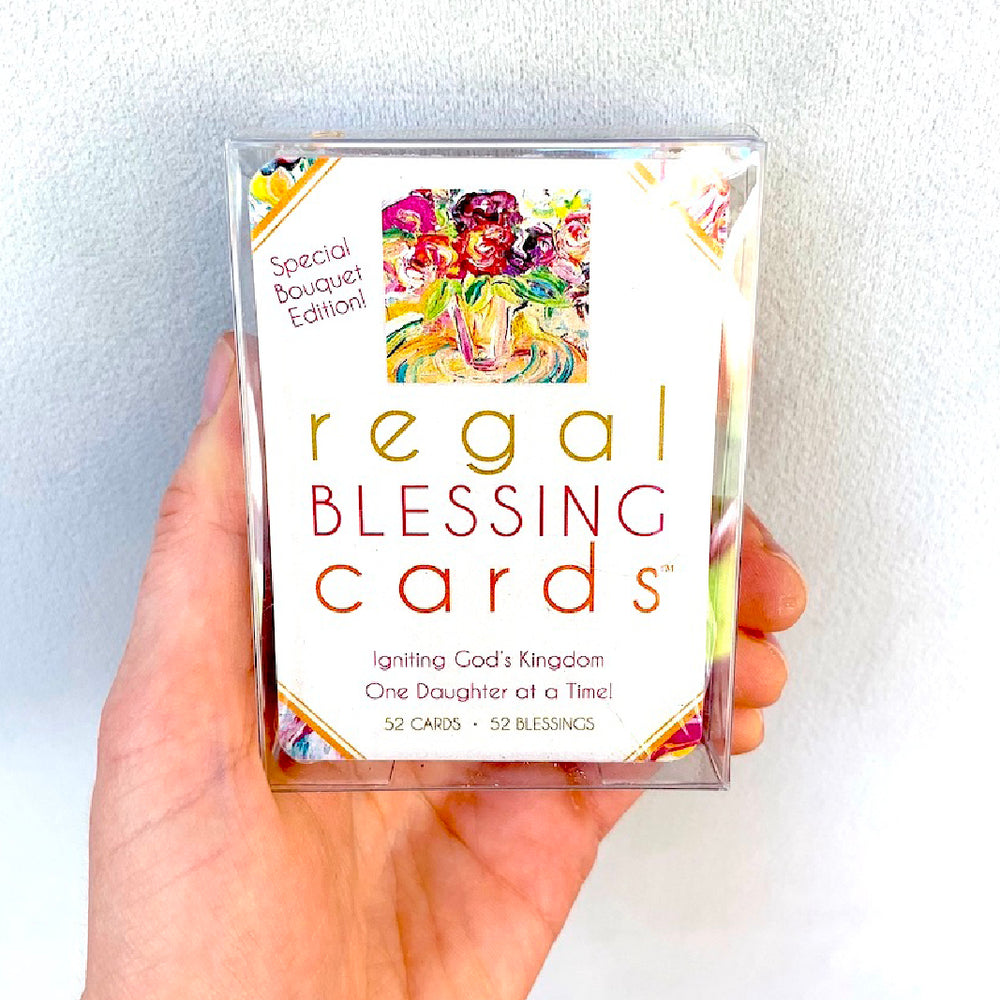 Regal Blessing Cards - Bouquet of Blessings-Regal Blessing Cards-King's Daughters Regal Lifestyle Collection
