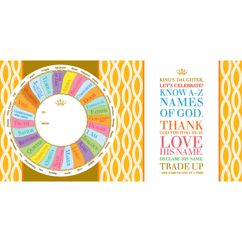 Trading Up with A-Z Names of God-Books-King's Daughters Regal Lifestyle Collection