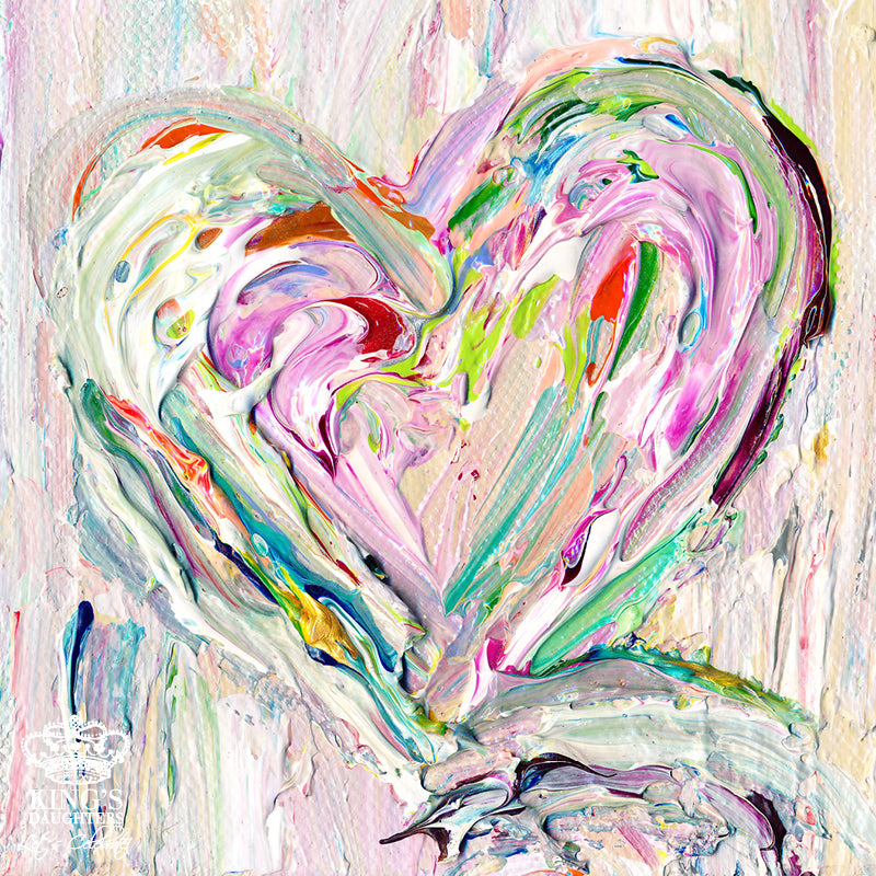 New Heart • Giclee 7-Giclee-King's Daughters Regal Lifestyle Collection