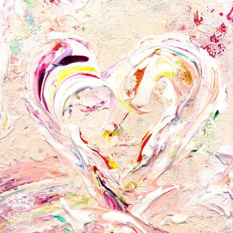 New Heart • Giclee 11-Giclee-King's Daughters Regal Lifestyle Collection