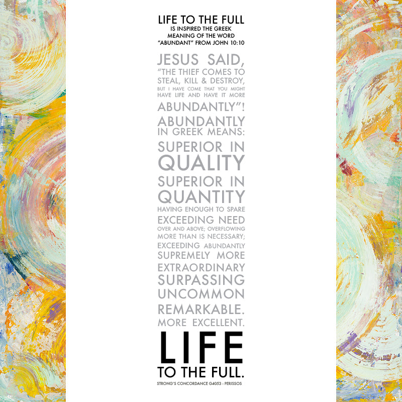 Life to the Full • Giclee II-Giclee-King's Daughters Regal Lifestyle Collection