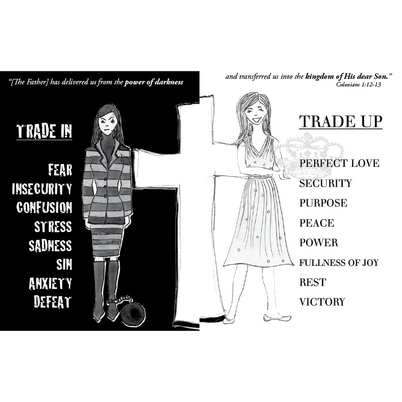 Trading Up Watercoloring Book-Books-King's Daughters Regal Lifestyle Collection