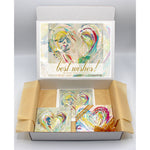 Engagement "Best Wishes" Gift Boxes - HEART SERIES (Choose Color)