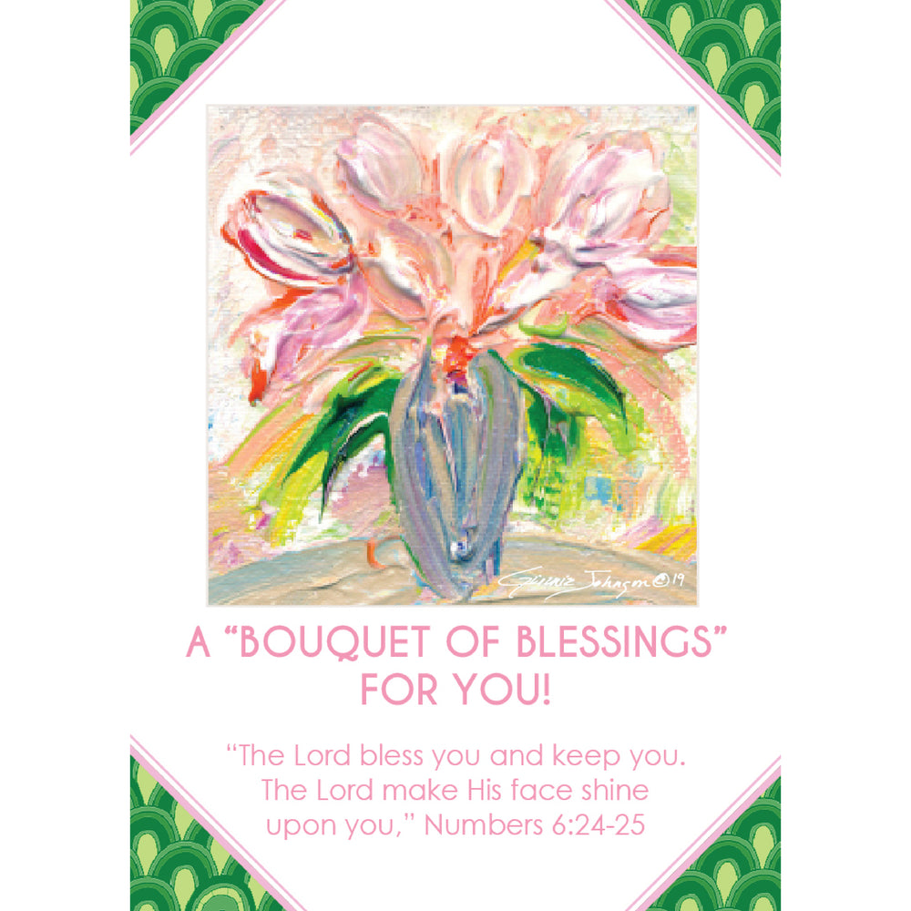 Regal Blessing Cards - Bouquet of Blessings-Regal Blessing Cards-King's Daughters Regal Lifestyle Collection