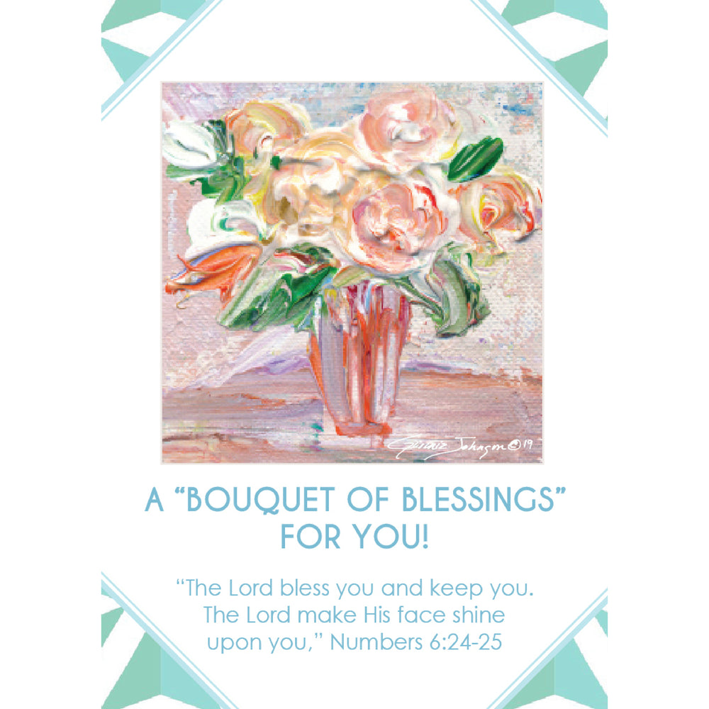 Regal Blessing Cards - Bouquet of Blessings-Regal Blessing Cards-King's Daughters Regal Lifestyle Collection