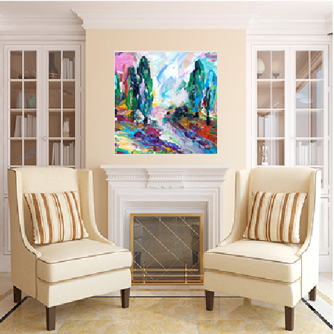 Glorious Trees • Giclee II-Giclee-King's Daughters Regal Lifestyle Collection