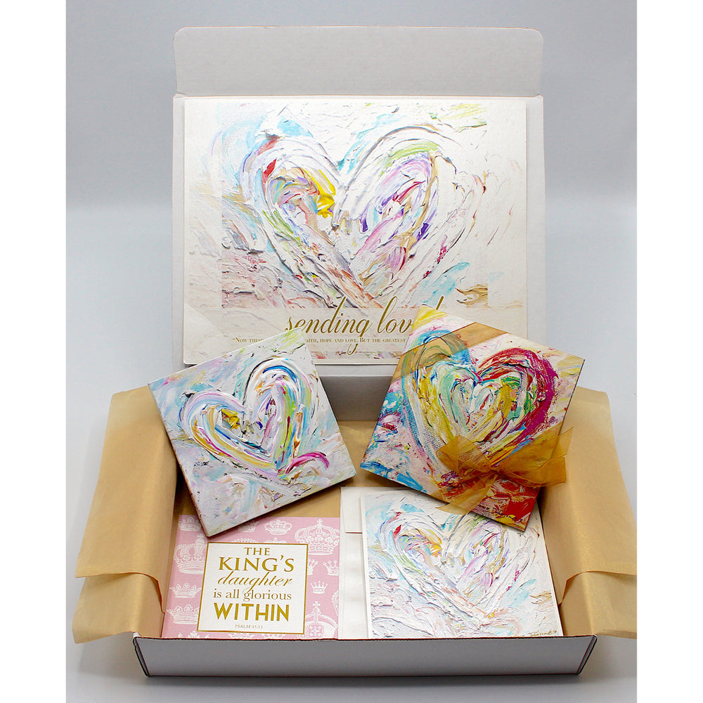 Wedding Blessings Gift Boxes - HEART SERIES (Choose Color)